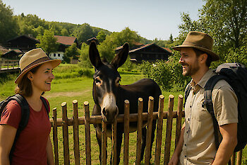 Museumsdorf Bayerischer Wald Besucher